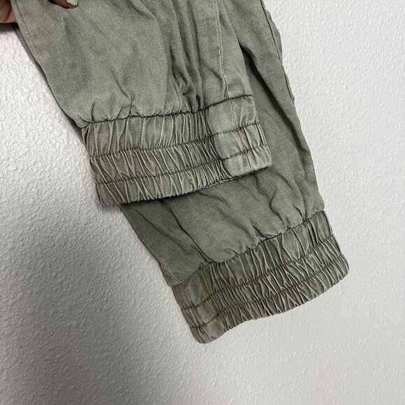 Anthropologie Cloth & Stone Womens XS Bella Dahl Twill Tencel Jogger Pants - Picture 3 of 8